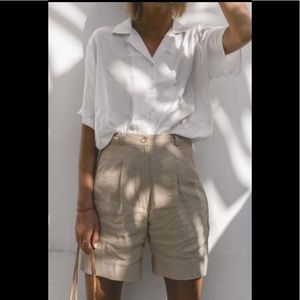 🌺ZARA HIGH WAISTED SHORTS🌺